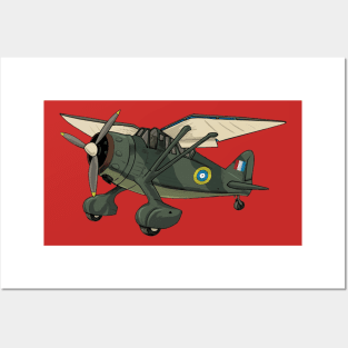 Lysander Aircraft design Posters and Art